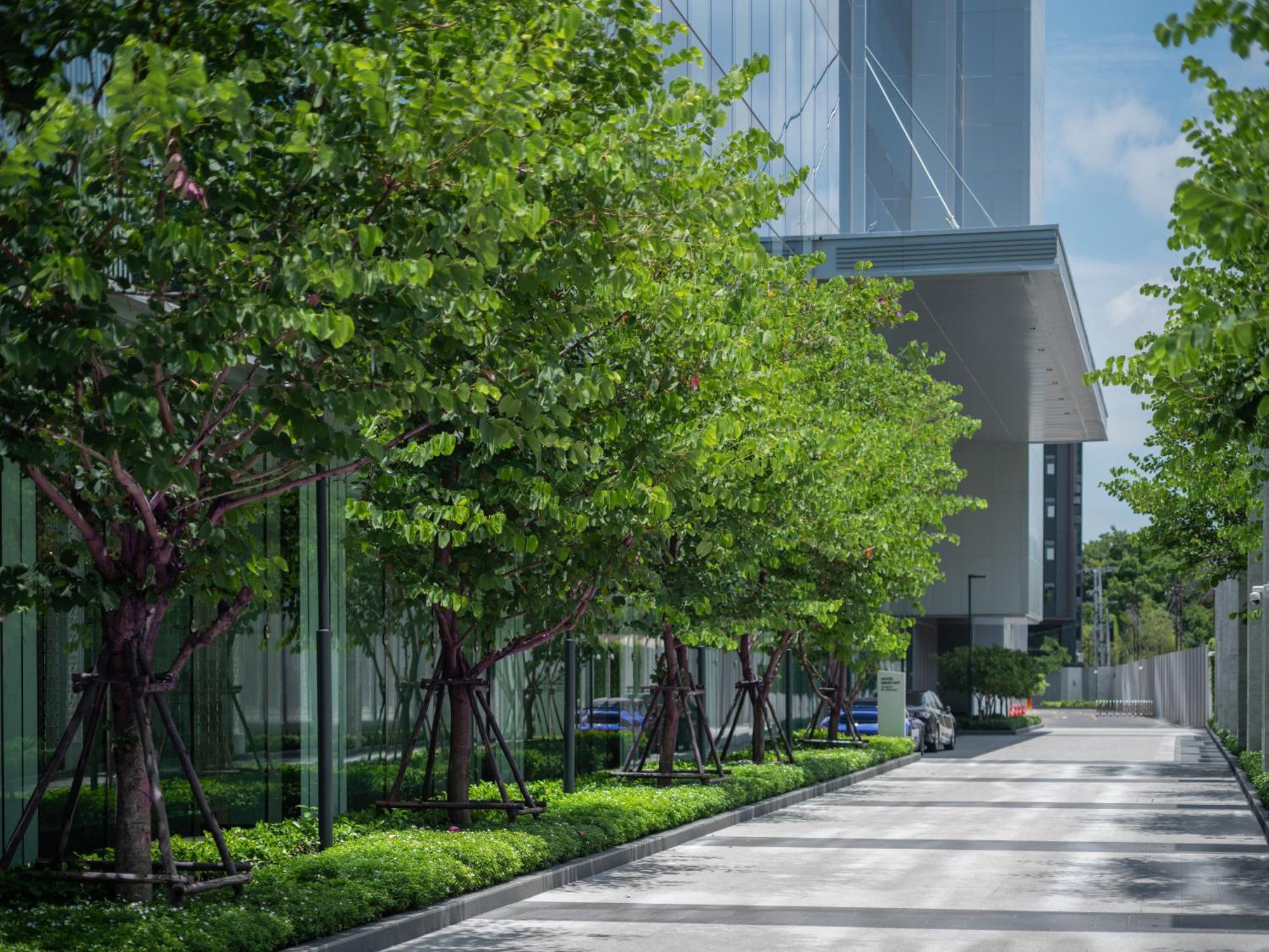 Eastin Grand Hotel Phayathai Bangkok Exterior photo The park
